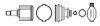 FARCOM 134587 Joint Kit, drive shaft